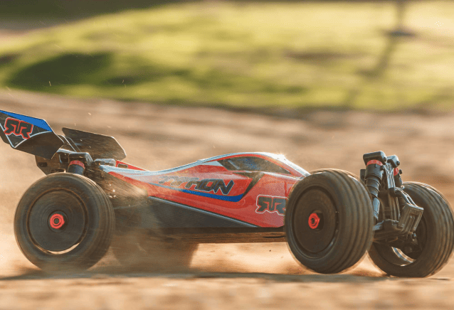 ARRMA 1/8 TYPHON MEGA 665 4X4 RTR Buggy Red - Cars - view 3