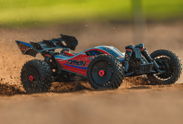 ARRMA 1/8 TYPHON MEGA 665 4X4 RTR Buggy Red - Cars - view 9