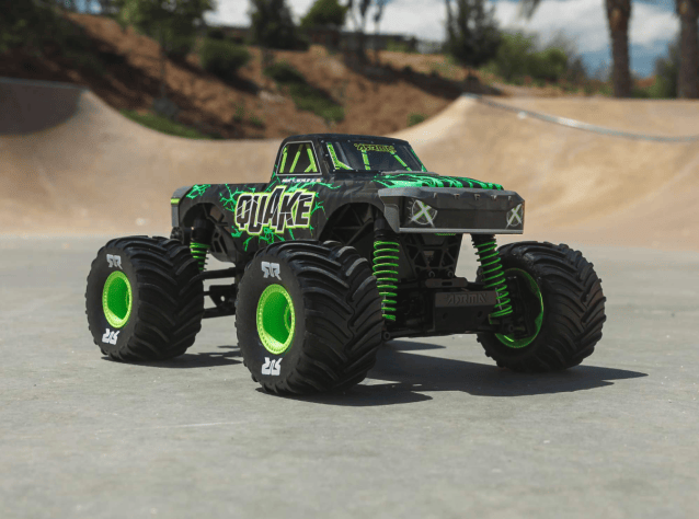 ARRMA 1/16 QUAKE GROM 4X4 RTR Monster Truck Green - Cars - view 14