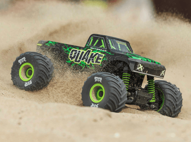 ARRMA 1/16 QUAKE GROM 4X4 RTR Monster Truck Green - Cars - view 15