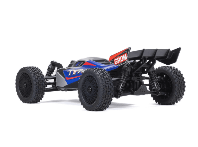 ARRMA 1/14 TYPHON GROM MEGA 4X4 Buggy with Battery & Charger Blue - Cars - view 4