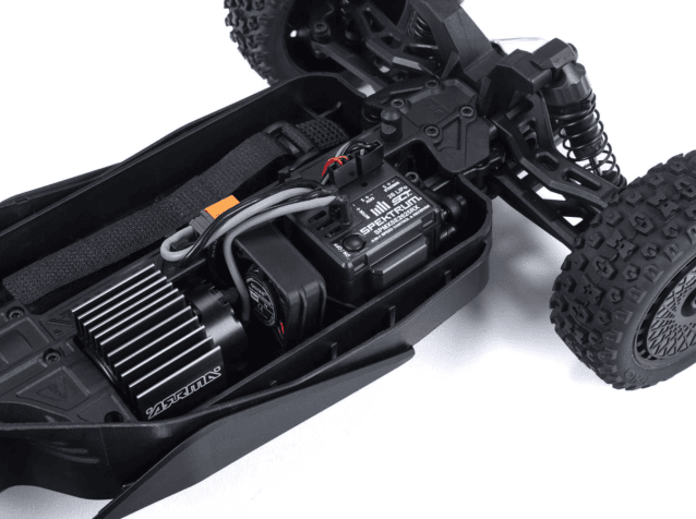 ARRMA 1/14 TYPHON GROM MEGA 4X4 Buggy with Battery & Charger Blue - Cars - view 23