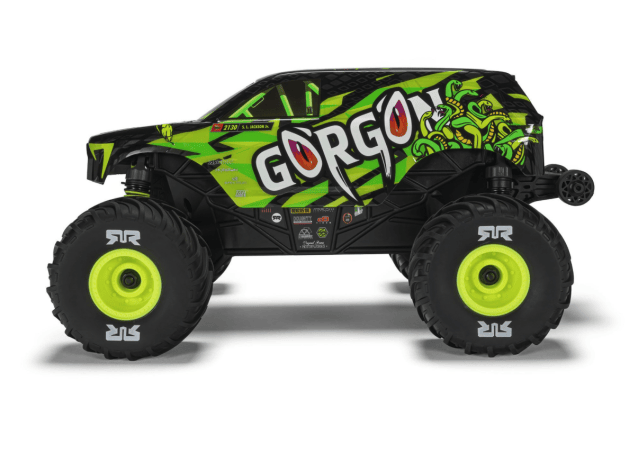 yellow ARRMA 1/16 GORGON GROM 4X4 brushed RTR Monster Truck - Cars - view 3