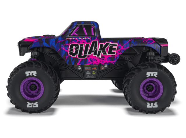 ARRMA 1/16 QUAKE GROM 4X4 RTR Monster Truck Purple - Cars - view 11