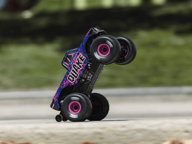 ARRMA 1/16 QUAKE GROM 4X4 RTR Monster Truck Purple - Cars - view 4