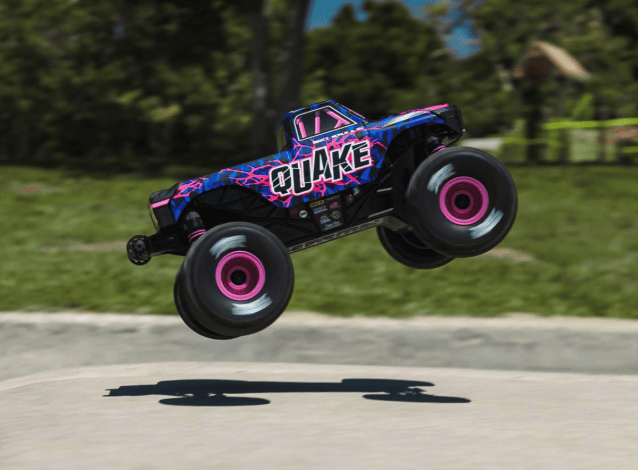 ARRMA 1/16 QUAKE GROM 4X4 RTR Monster Truck Purple - Cars - view 6
