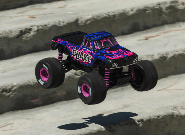 ARRMA 1/16 QUAKE GROM 4X4 RTR Monster Truck Purple - Cars - view 8