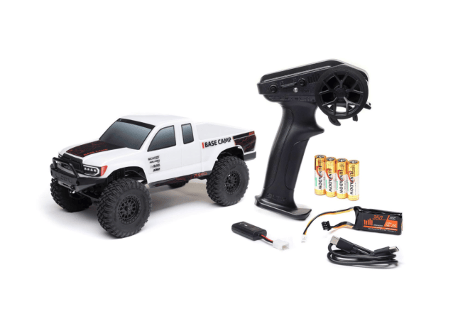 AXIAL 1/24 SCX24 Base Camp 4WD Rock Crawler RTR White - Cars - view 11