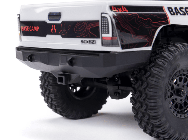 AXIAL 1/24 SCX24 Base Camp 4WD Rock Crawler RTR White - Cars - view 4