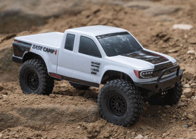 AXIAL 1/24 SCX24 Base Camp 4WD Rock Crawler RTR White - Cars - view 14