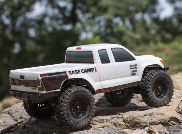 AXIAL 1/24 SCX24 Base Camp 4WD Rock Crawler RTR White - Cars - view 20
