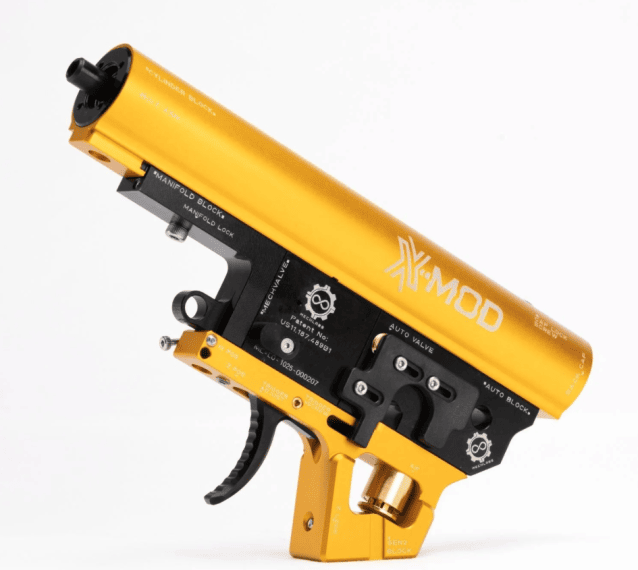 MechLabs XX-Mod Fully Mechanical HPA Engine - Gold - Airsoft HPA Engines - view 2