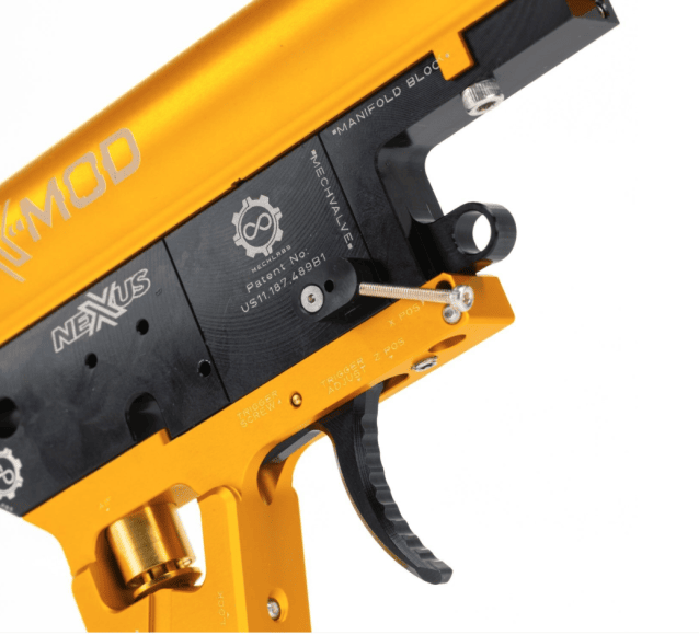 MechLabs XX-Mod Fully Mechanical HPA Engine - Gold - Airsoft HPA Engines - view 3