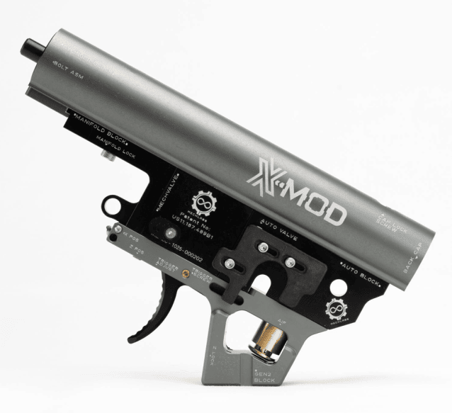 MechLabs XX-Mod Fully Mechanical HPA Engine - Grey - Airsoft HPA Engines - view 2