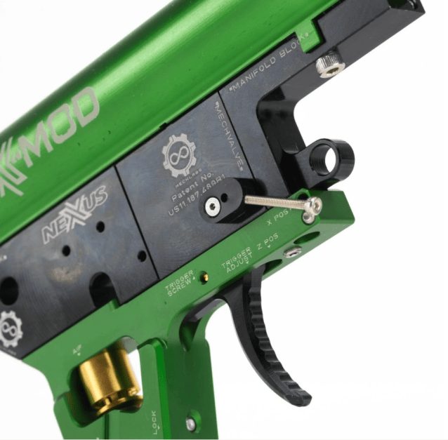 MechLabs XX-Mod Fully Mechanical HPA Engine - Green - Airsoft HPA Engines - view 2