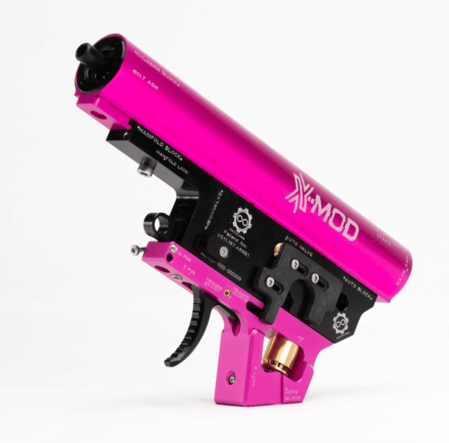 MechLabs XX-Mod Fully Mechanical HPA Engine - Pink - Airsoft HPA Engines - view 3