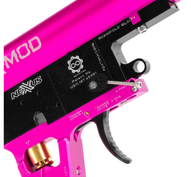 MechLabs XX-Mod Fully Mechanical HPA Engine - Pink - Airsoft HPA Engines - view 4
