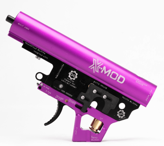 MechLabs XX-Mod Fully Mechanical HPA Engine - Purple - Airsoft HPA Engines - view 2