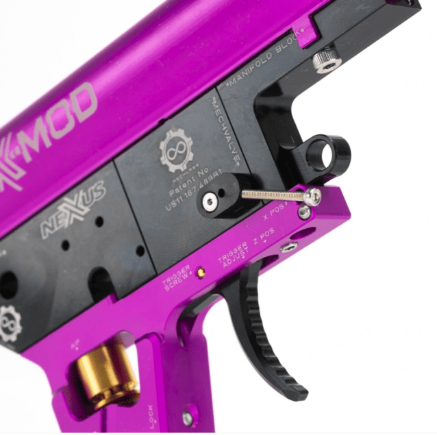 MechLabs XX-Mod Fully Mechanical HPA Engine - Purple - Airsoft HPA Engines - view 3