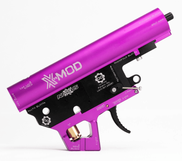 MechLabs XX-Mod Fully Mechanical HPA Engine - Purple - Airsoft HPA Engines - view 4