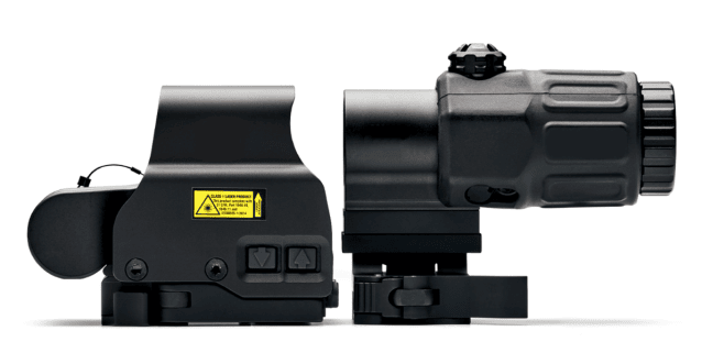 Rebel HHS Red/Green Holographic Hybrid Sight EXPS with G33 Magnifier - Black - Airsoft Sights and Optics - view 4
