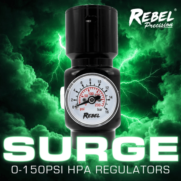 Rebel Surge HPA Regulator (0-150psi Double Output) - Airsoft HPA Regulators - view 2