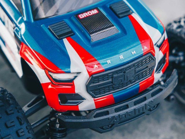 blue 1/18 GRANITE GROM MEGA 4X4 MT with Battery & Charger - Cars - view 10