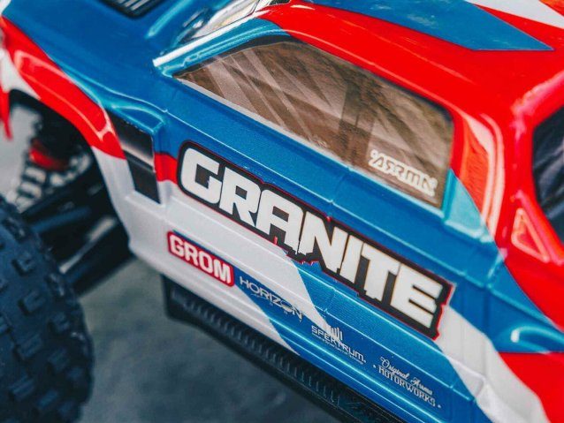 blue 1/18 GRANITE GROM MEGA 4X4 MT with Battery & Charger - Cars - view 11