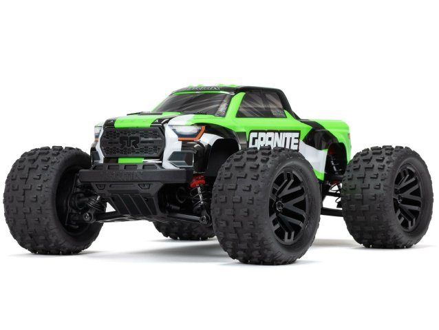 green 1/18 GRANITE GROM MEGA 4X4 MT with Battery & Charger - Cars