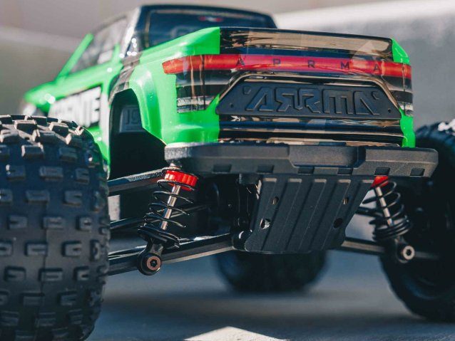 green 1/18 GRANITE GROM MEGA 4X4 MT with Battery & Charger - Cars - view 9