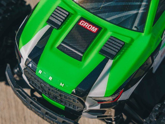 green 1/18 GRANITE GROM MEGA 4X4 MT with Battery & Charger - Cars - view 11