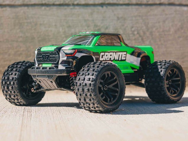 green 1/18 GRANITE GROM MEGA 4X4 MT with Battery & Charger - Cars - view 12