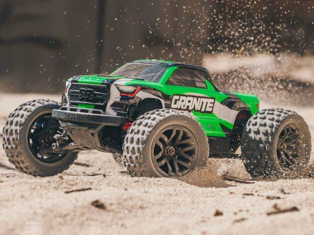 green 1/18 GRANITE GROM MEGA 4X4 MT with Battery & Charger - Cars - view 16