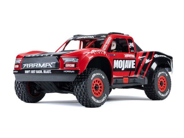 red 1/16 MOJAVE GROM MEGA 4X4 DT with Battery & Charger - Cars