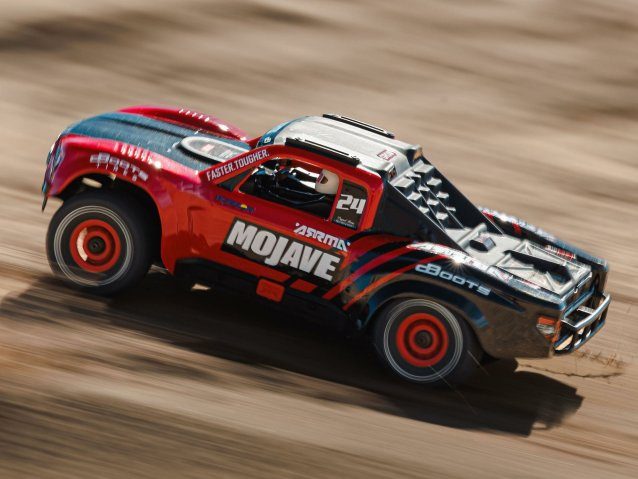 red 1/16 MOJAVE GROM MEGA 4X4 DT with Battery & Charger - Cars - view 13