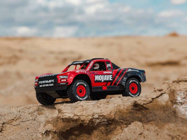 red 1/16 MOJAVE GROM MEGA 4X4 DT with Battery & Charger - Cars - view 21