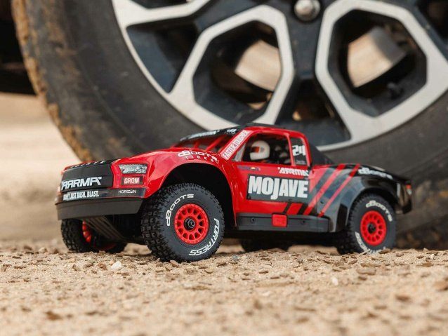 red 1/16 MOJAVE GROM MEGA 4X4 DT with Battery & Charger - Cars - view 22