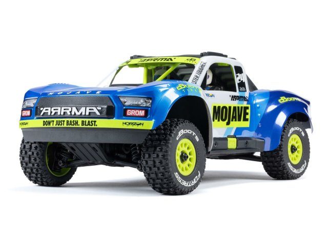 blue 1/16 MOJAVE GROM MEGA 4X4 DT with Battery & Charger - Cars