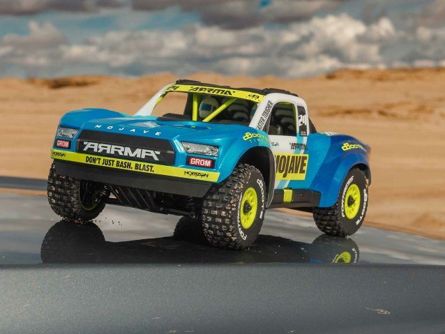 blue 1/16 MOJAVE GROM MEGA 4X4 DT with Battery & Charger - Cars - view 21