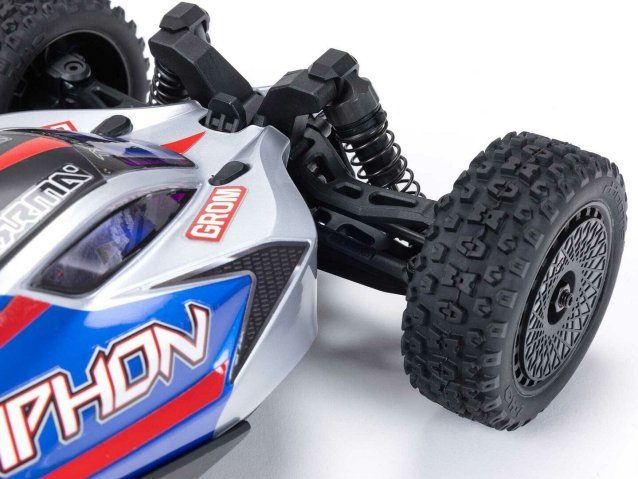 blue 1/14 TYPHON GROM MEGA 4X4 Buggy with Battery & Charger - Cars - view 22