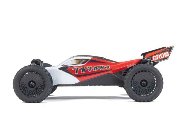 red 1/14 TYPHON GROM MEGA 4X4 Buggy with Battery & Charger - Cars - view 9