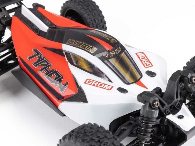 red 1/14 TYPHON GROM MEGA 4X4 Buggy with Battery & Charger - Cars - view 20