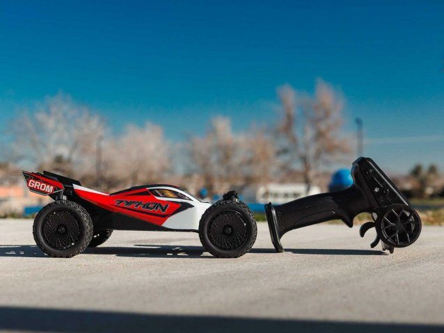 red 1/14 TYPHON GROM MEGA 4X4 Buggy with Battery & Charger - Cars - view 25