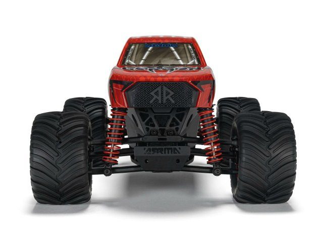 red ARRMA 1/16 GORGON GROM 4X4 brushed RTR Monster Truck - Cars - view 3