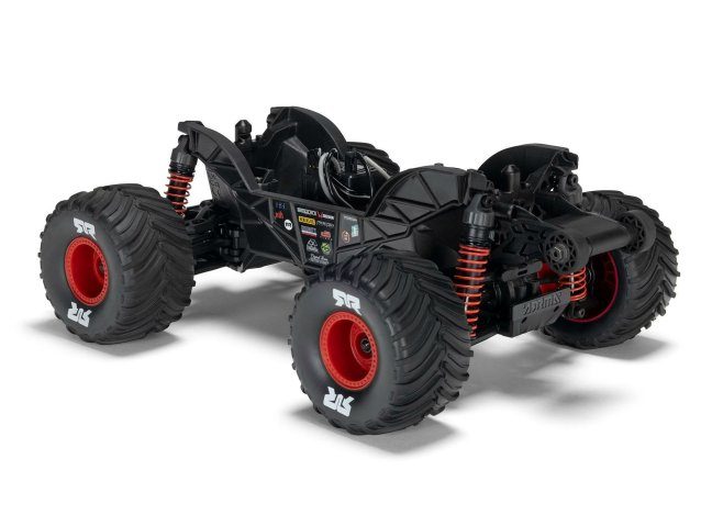 red ARRMA 1/16 GORGON GROM 4X4 brushed RTR Monster Truck - Cars - view 9