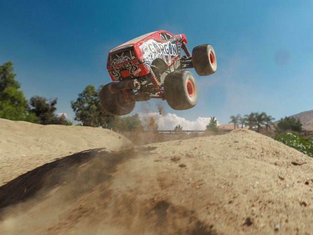 red ARRMA 1/16 GORGON GROM 4X4 brushed RTR Monster Truck - Cars - view 20