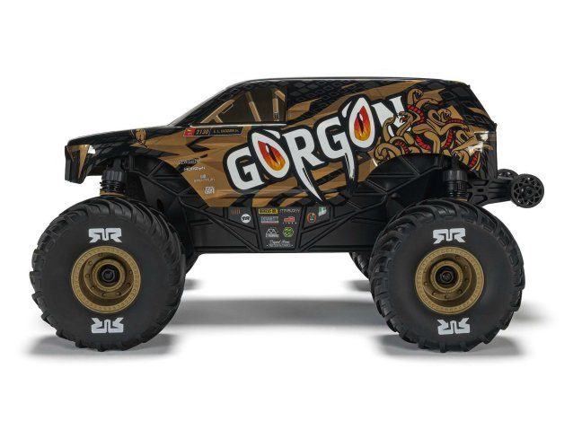bronze ARRMA 1/16 GORGON GROM 4X4 brushed RTR Monster Truck - Cars - view 4