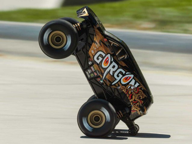 bronze ARRMA 1/16 GORGON GROM 4X4 brushed RTR Monster Truck - Cars - view 15