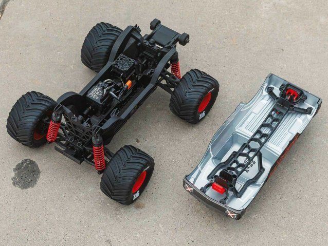 red 1/16 QUAKE GROM 4X4 RTR Monster Truck - Cars - view 14