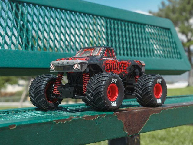 red 1/16 QUAKE GROM 4X4 RTR Monster Truck - Cars - view 15